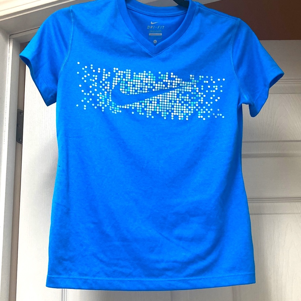 Aqua Blue Nike T-shirt